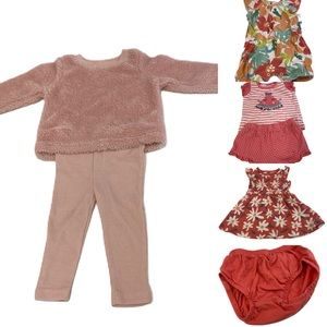 Swiggles Carter starting out baby dress jacket legging bodysuit lot 12 m